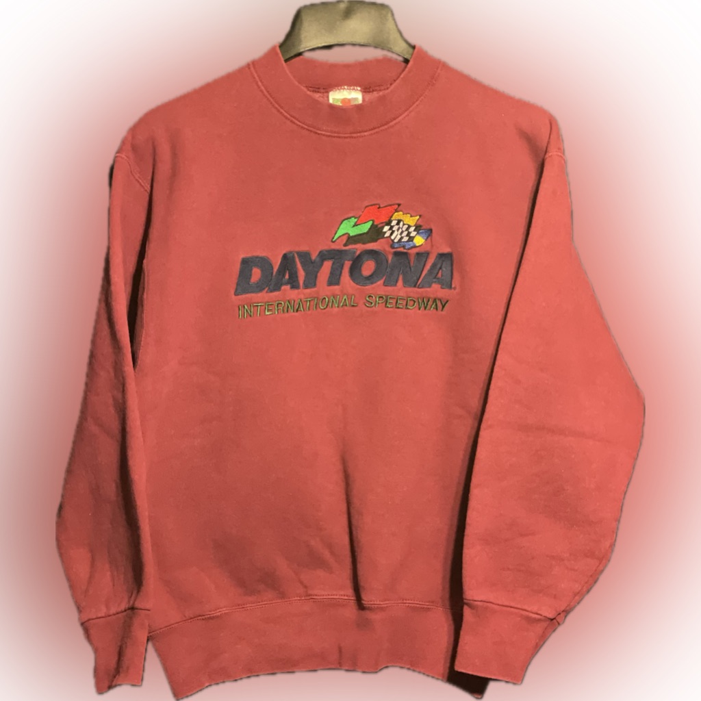 Vintage Daytona International Speedway 90s Sweatshirt Sz Medium Burgundy Vintage Daytona International Speedway 90s Sweatshirt Sz Medium Burgundy